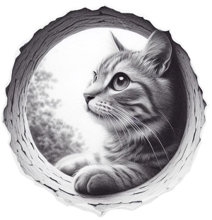 Chat Sophie Animal Heureux